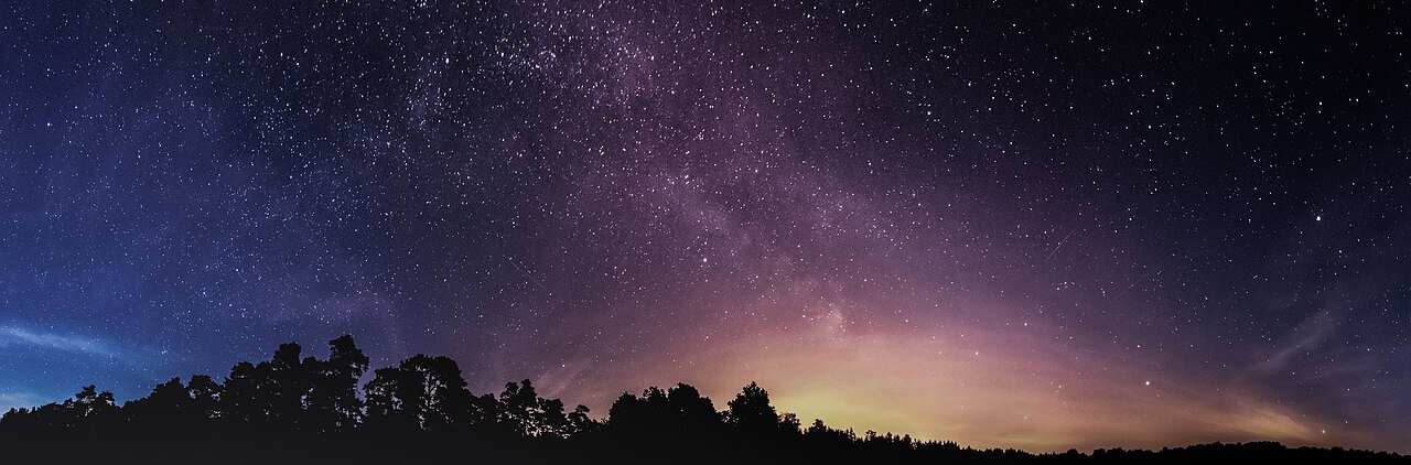 stars and galaxy in the night sky - how the universe works