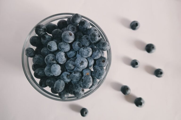 pterostilbene fat burning research - bowl of blueberries
