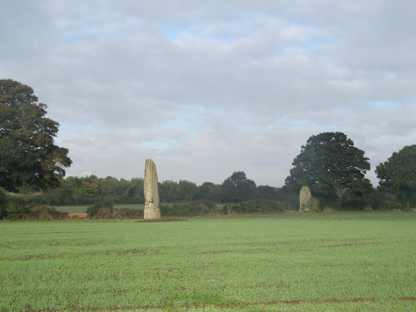 The Devil's Arrows standing stones at Boroughbridge, North Yorkshire