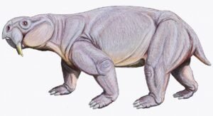 Life restoration of the Triassic dicynodont Dinodontosaurus