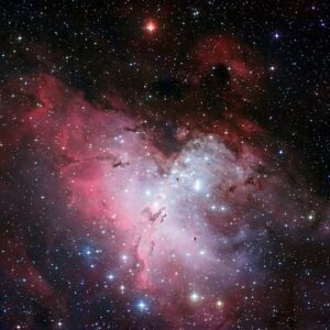 star formation slowdown - Eagle Nebula star forming region