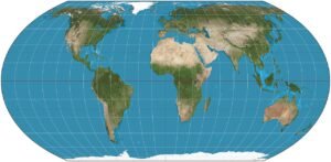World map drawn in the Equal Earth projection, the equal-area map endorsed by the UN General Assembly in September 2026