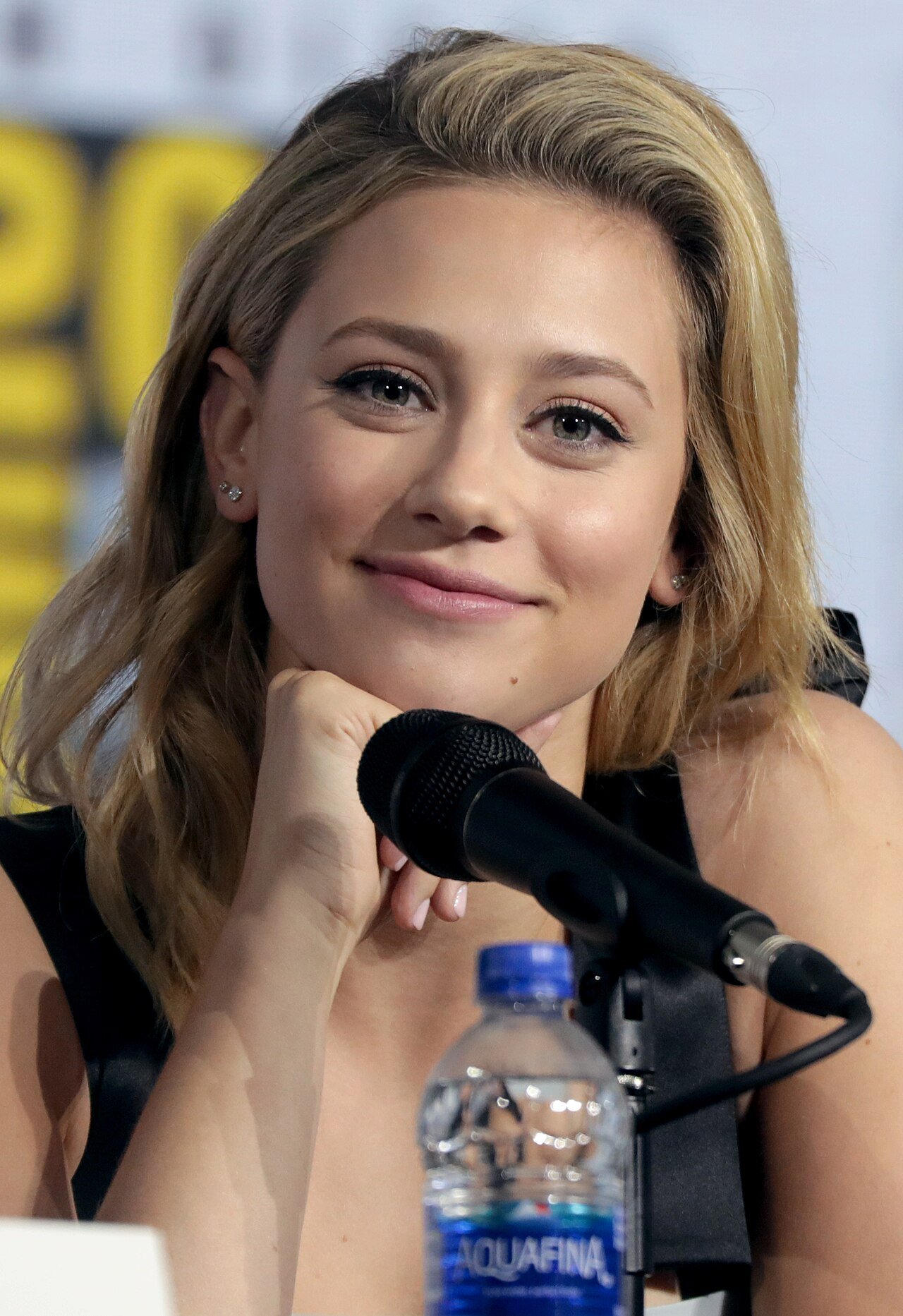 Lili Reinhart speaking at the 2019 San Diego Comic-Con International