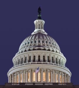 United States Capitol dome in Washington, D.C.